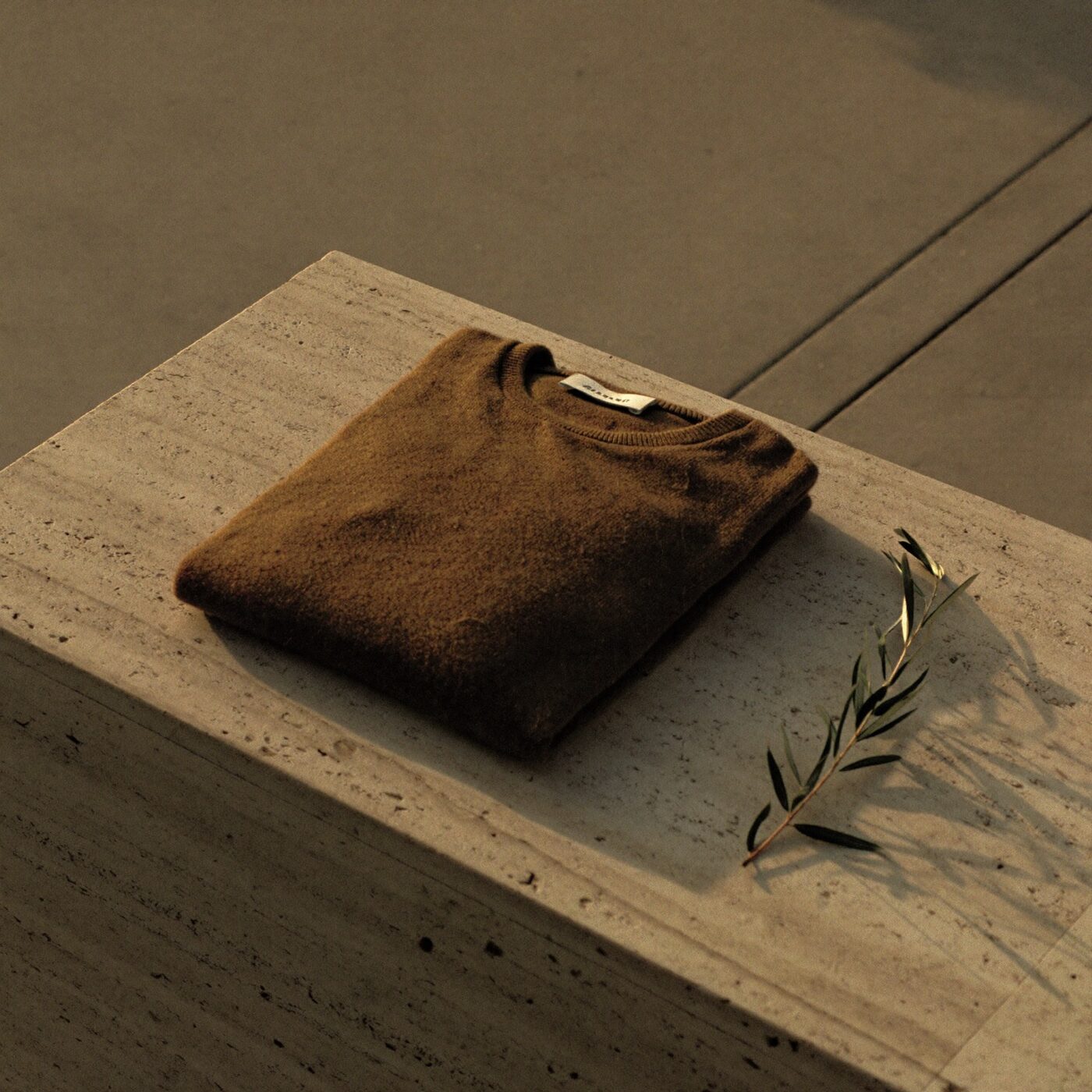 The Knit Tee in Espresso